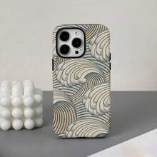A Stylish Phone Case Does Not Include A Lanyard Or Stand. 2-In-1 White Wave Screen Protector - Durable, Shockproof, And Vibration-Resistant Protection - Compatible With 16, 15, 14, 13, 12, 11, Plus, And Pro Models. The Perfect Birthday Gift For Friends. - Large Hole Two-in-one - View 2