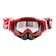 +-+Outdoor Sports Goggles: Motorcycle Windshield Glasses & Off - Road Racing Cycling Helmet Goggles - 紅色 - 查看 1