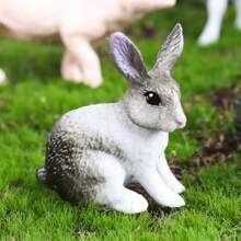 6/12 PCS Farm Poultry Animal Model Toys, Children's Education Toys For Chickens, Ducks, Geese, Sheep, Horses, Cows, Cats And Dogs, Halloween And Christmas Birthday Gifts