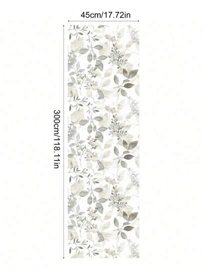 Roll Elegante Water Plant Leaves Wallpaper Peel Stick, Removable Wand Stickers, Beautiful Verlichting Background Murals Room Living Hallway ation Home Art Self Adhesive view 4