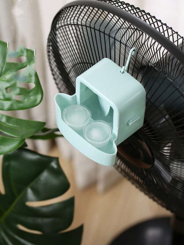 Ventilador de pie sin perforación, dispositivo de enfriamiento por cubos de hielo para el hogar
