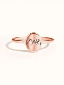1 PC Elegant Ring For Women For Wedding Engagement Party Jewelry Valentine's Day Gift