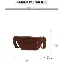 [Preference Style] Autumn/Winter Corduroy Crossbody Bag - New Chest Bag - Women's Casual Shoulder Bag - Student Commuter Bag For Women Storage Organizer Travel Essentials Back To School Dormitory Storage