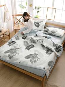 1 件奢华蓝色格子夏季被子 - 柔软涤纶混纺，可机洗，现代风格，非常适合卧室装饰，卧室必需品 | 现代被子设计 | 涤纶纤维，夏季舒适，秋季装饰，秋季装饰，房间装饰 - 黑與白 - 查看 8