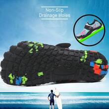 Shoes Barefoot Aqua Socks Outdoor Indoor Quick Dry Sandals Lightweight Slip On Walking Sneakers Beach Pool Swim (Little/Big) - 粉色 - 查看 3