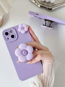 1 Stück modische und frische Blumen Airbag Halterung und Blumen Zubehör Halterung Handyhülle, kompatibel mit Apple 16/15/11/12/13/14 Pro Max/Xs/Xr/11 Pro/11 Pro Max/12 Pro/12 Pro Max/13 Pro/13 Pro Max/7 Plus/14 Pro/14 Pro Max/14 Plus/8 Plus /Se2, kompatibel mit Galaxy A02/A03/A03CORE/A04/A04E wasserdicht stoßfest kratzfest