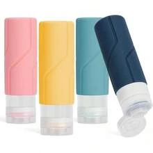 Pack Silicone Travel S For Toiletries  [Refille & Leak-Proof] Travel Containers  100Ml Small Size Squeezy S For Mpoo  Lotion  Cosmetic  Mixed Colors 782353