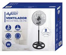 Ventilador de pie industrial 18pulgadas (2VENTILADORES EN LA CAJA)  70W – 45CM – Regulable  Ventilador Silencioso ,Oscilante con 3 velocidades 2UDS EN CAJA – REJILLA PLATA o Rejilla negra a elegir