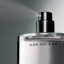 Body Mist, Black Rose & Oud Scent, Skincare Infused Perfume Hair & Body Spray For Women And Men, Hydrating Fragrance With Glycerin And Red Algae,3.4 Fl Oz