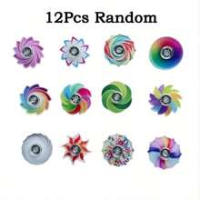 12/6/24件套 - 混色混图案，耐用塑料减压玩具，适合生日派对礼物、皮纳塔填充物、课堂奖励、节日赠品（随机混装），色彩鲜艳的设计