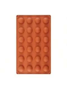 Large 5-Cavity Semi Sphere Silicone Molds, Half Sphere Baking Mold Non-Stick For Making Big Size Hot Chocolate Bomb, Jelly, Cake, Dome Mousse - Chocolate - View 11