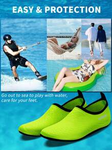 Model nou, pantofi de apă unisex, pantofi de plajă, pantofi de yoga, sandale, pantofi de înot în aer liber, pantofi de scufundări, pantofi de vad ușori antiderapanți, pantofi de snorkeling