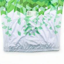 ETIXXL Men'S Quick-Dry Cycling Jersey With Rear Pocket - Breathable, Moisture-Wicking MTB Shirt For Biking & Riding, Geometric Design, Short Raglan Sleeves, Zip Placket, All-Season Sports Top, Cycling Apparel|Geometric Pattern Shirt|Breathable Fabric