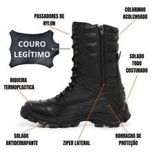 Men Boots - màu đen - Xem 2