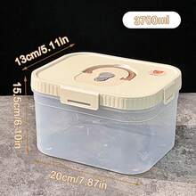 1/2pcs 2800/3700ML Multifunctional Transparent Plastic Hardware Tool Storage Box With Handle & Lid, Portable Large Capacity Dustproof Tool Box, Stackable Tool Organizer, Suitable For Outdoor,Home Storage And Organization - Multicolor - View 15