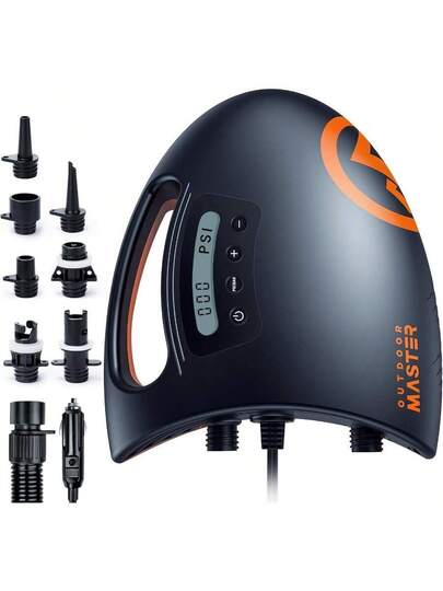 OUTDOORMASTER 電動エアーポンプ 20psi 電気高圧DC12V 空 Amazon.co.jp: OUTDOORMASTER 電動エアーポンプ 電気高圧DC12V
