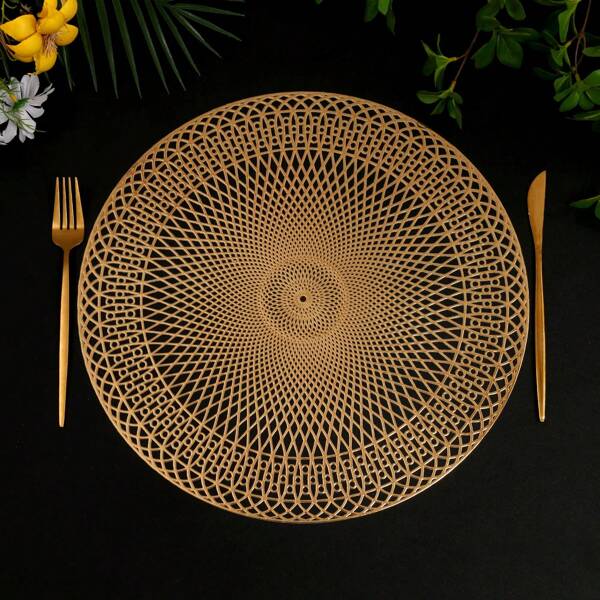 1 pieza/4 piezas/6 piezas/200 piezas Manteles individuales gruesos resistentes al calor de la serie geométrica, manteles individuales de restaurante de hotel para decoración occidental, manteles individuales para bodas, fiestas, comedores y cocinas del hogar
