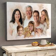 Custom Family Photo Canvas Print, Personalized Family Portrait Art, Heartfelt Gift For Mom, Dad, Grandparents, Unique Home Decor,Multi-Functional, Ornamental,Reusable,Exquisite,Stylish,High-Quality,Colorful,Modern,Custom,Personalized,Unique,Ideal Gifts For Him,Ideal Gifts For Her,Boyfriend,Dad,Girlfriend,Mom,Family,Friends,Tea Room,Home,Garden,Office,For Anniversaries,For Valentine's Day,For Mother's Day,For Birthdays,For Father's Day,For Graduation,For Weddings,For Housewarming,Multi-Functional, Ornamental,Reusable,Exquisite,Stylish,High-Quality,Colorful,Modern,Custom,Personalized,Unique,Ideal Gifts For Him,Ideal Gifts For Her,Boyfriend,Dad,Girlfriend,Mom,Family,Friends,Tea Room,Home,Garden,Office,For Anniversaries,For Valentine's Day,For Mother's Day,For Birthdays,For Father's Day,For Graduation,For Weddings,For Housewarming,Customized Home Decor Supplies - As Shown - View 3