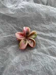 3/4/6/8 Stücke Gänseblümchen Haarspangen, geeignet für Frauen - marmorierter wellenförmiger Blumendesign - Pferdeschwanz Spangen - Süßer & niedlicher Stil - geeignet für den täglichen Gebrauch, Weihnachten, Urlaubsreise am Strand