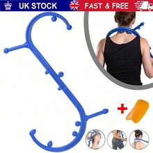 Body Back Buddy Trigger Point Deep Therapy Self Massage Tool S Shape UK - 1 - View 1