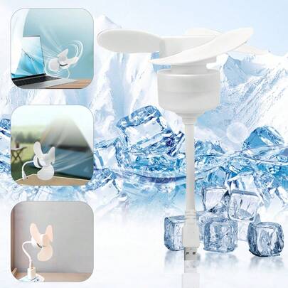 Quạt USB mini di động, Quạt làm mát mini, Quạt du lịch cá nhân, Quạt để bàn, Quạt di động cho phòng/Bếp/Phòng khách/Văn phòng/Du lịch/Mùa hè/Cắm trại