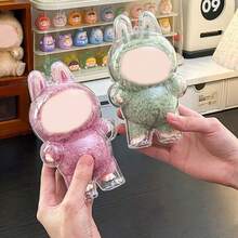 1pc Acrylic Gift Packaging Box, Doll Packaging Box, Compatible With Labubu. - Multicolor - View 1