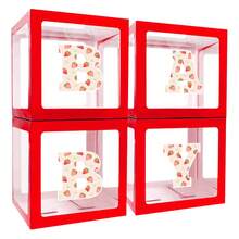 1 pezzo Scatola decorativa con palloncini a forma di fragola rossa da 25cm, con scatola trasparente rossa e 26 lettere a tema fragola disponibili per la selezione, scatola per conservare i palloncini decorata, scatola regalo per decorazione festa di compleanno, doccia per bebè, decorazione per feste, matrimoni, sfondo per foto, decorazione per feste femminili, feste estive, feste a tema frutta, feste hawaiane - Multicolore - Visualizzare 6