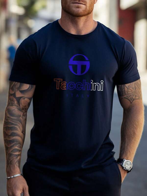 Men Summer Short Sleeve Casual T-Shirt With Round Neck Muscle Workout T Shirt Panther Tiger Lion Fierce Beasts Gym Versatile & Comfortable,Heart & Slogan Bodybuilding Top Boyfriend Style Casual Wear