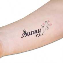 Sunnyscopa Printable Temporary Tattoo Paper For INKJET Printer - US LETTER SIZE 8.5"X11", 5 SHEETS - DIY Personalized Image Transfer Sheet For Skin - Custom Waterslide Decal Stencil Henna - 5 tờ - Xem 3