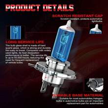 CHUSYYRAY FIT Nissan Cube 2009-2014 H4 H11 LED Headlight + Fog Light Combo Bulbs Kit 4PCS - H4+H11 - View 11