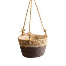 Home Decor Garden Plant Storage Basket Hanging Planter Woven Indoor Outdoor Flower Pot Holder Macrame Plant Hangers
