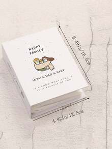 1 Album ảnh 100 trang chủ đề mèo dễ thương, 6 inch, màu xanh/hồng, đồ dùng học tập cho bé trai/bé gái, bộ sưu tập kỷ niệm gia đình, quà tặng cho cặp đôi/ngày lễ - trắng - Xem 11