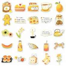 100 piezas de pegatinas originales de la serie de sal, pintadas a mano, con estética de vinilo para scrapbooking, diarios, parachoques, monopatines, botellas de agua, dibujos animados, cascos de seguridad, automóviles y calcomanías