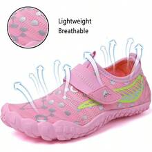 Shoes Barefoot Aqua Socks Outdoor Indoor Quick Dry Sandals Lightweight Slip On Walking Sneakers Beach Pool Swim (Little/Big) - 7-pink - 查看 3