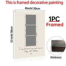 1 Tranh Canvas In Ảnh Theo Yêu Cầu, Tải Ảnh và Văn Bản Để Tùy Chỉnh, Tranh Treo Tường Cá Nhân Hóa, Món Quà Sinh Nhật Hoàn Hảo, Phong Cách Cổ Điển, Thích Hợp Để Trang Trí Phòng Khách, Phòng Ngủ và Hành Lang, Là Vật Trang Trí Nhà Lý Tưởng, Có Khung Tùy Chọn, Kỷ Vật Đáng Nhớ, Quà Tặng Trang Trí Phòng, Quà Sinh Nhật Tùy Chỉnh Cho Bạn Thân - Nhiều màu - Xem 17