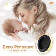 Auriculares canceladores de ruido Mumba para bebés y niños pequeños - Edades 3-24+ meses - Amarillo - Ver 5
