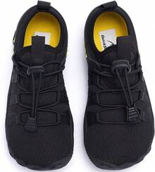 Shoes Barefoot Aqua Socks Outdoor Indoor Quick Dry Sandals Lightweight Slip On Walking Sneakers Beach Pool Swim (Little/Big) - 9-black - 查看 6