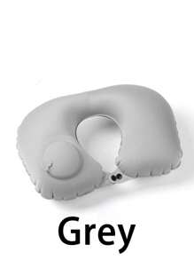 Travel Washable Neck Cushion Pillow Inflatable Air Blow Up Travel Pillow Airplane Inflatable Neck Pillow Travel Accessories Comfortable Sleep Pillows Camping Portable Outdoor Sleeping Bag Pillow Stonego Life Supplies