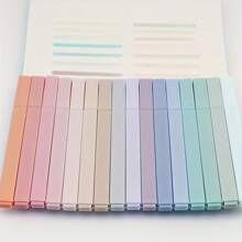 12-Piece Non-Smudge Pastel Highlighter Set | Smudge-Proof Ink, Morandi Colors, No Streaks, Gentle Soft Chisel Tip Markers, Pastel Highlighters, No Bleeding, Quick Drying, Great For Journals, School And Office Supplies - Back To School And Back To School Supplies - Ideal Back To School Gift