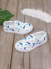 Neue Kindersportschuhe, Jungen & Mädchen Lässig Schuhe, süße Dinosaurier Dekor vielseitige weiche Sohle bequeme Schulanfang Studentenschuhe