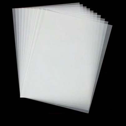 10/20/50/100pcs Tracing Paper/Blank Sketch Paper/Matte Paper For DIY Drawing, Sketching (Paper Is Thin And Easy To Wrinkle, Recommend Buying More For Convenient Transportation)