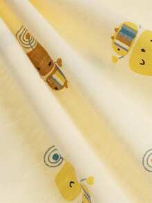 3件装男童薄款上衣，简约休闲卡通恐龙印花儿童内衣，夏季款