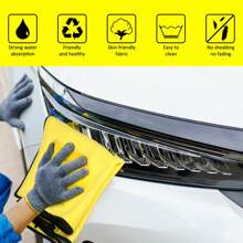 Super Absorbent Microfiber Car Cleaning Towel(Car Wiping Towel) , Oversized, Thick Plush Detail Polishing Cloth For Car Care & Home Cleaning, Cleaning & Maintenance, No Electricity Needed, Ideal For Outdoor, Bathroom, Kitchen, Patio Use