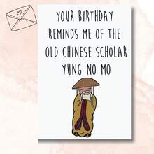 1pc, Interesting Birthday Card, Fun Birthday Card, Creatively Cute Patterned Card, The Best Gift For Friends And Family. - 1個 - 查看 6