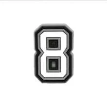 Letras DIY Encantos de Sapatos Decoração 0-9# Números ABC-Z Encantos de Sapatos para Tamancos e Sandálias, Encantos Coloridos de PVC para Decorações de Pulseiras e Sapatos, Lembrancinhas de Festa de Aniversário