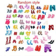 10pcs/20pcs/30pcs Or Assorted Color And Size High Heels Shoe Sets (Style And Color Random), Fit For 11.8 Inch Dolls - Plastic Shoe Accessories - Perfect Gift For Girls