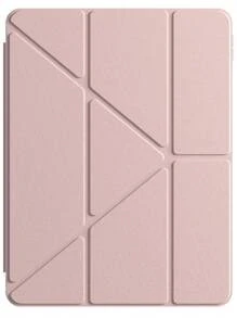 1 Stück klarer Rahmen Acryl Y-förmiger Faltbarer Tablet-Ständer mit Stiftfach, kratzfeste und biegsame Acryl-Rückseite, magnetischer Auto-Sleep/Wake-Funktion, einfaches, lässiges, klassisches Design