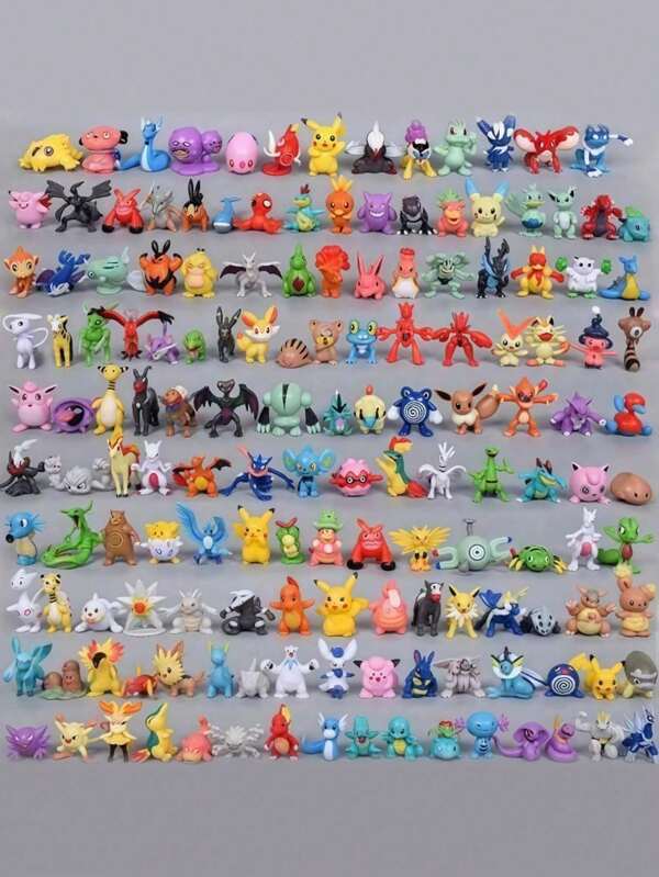 pokemon Pokemon 48/25/24/12PCS Highly Creative Pokémon Capsule Toy Figure Office Ornament, Multiple Styles, An Excellent Collection Partner For Juveniles.