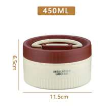 Cutie de prânz Bento din oțel inoxidabil cu 4 straturi, capacitate mare, cu capac și geantă, recipient încălzitor potrivit pentru cuptorul cu microunde, 1 set cutie de prânz termică reutilizabilă, etanșă, pentru adulți/studenți/angajați la birou/picnicuri și camping, potrivită pentru supă/mâncare/fructe