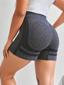 Short Deportivo Cómodo – Varios Colores, Ideal para Gimnasio y Actividades al Aire Libre - Negro - Ver 1